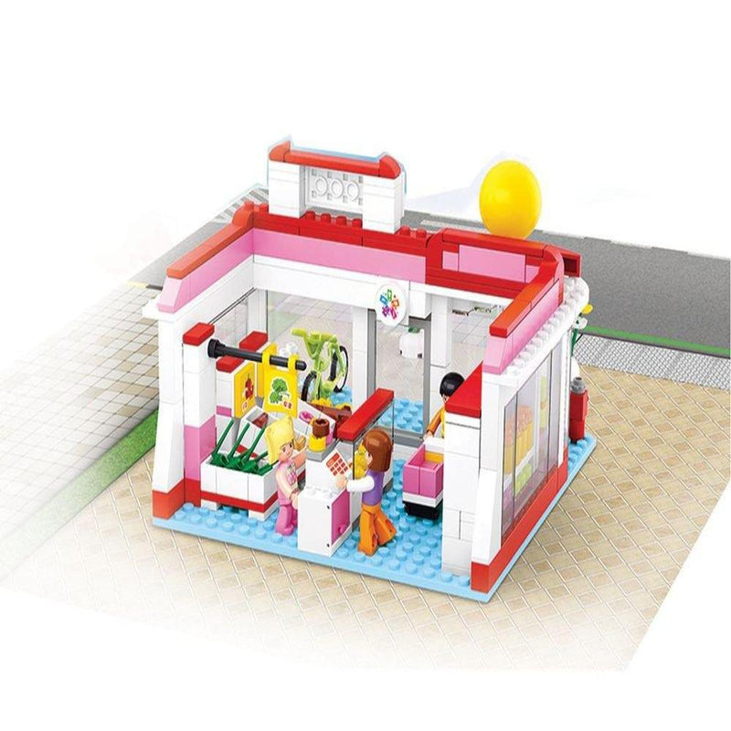 Sluban M38-B0529 Supermarket Building Block Set - 289 Pieces