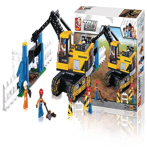 Sluban M38-B0551 Construction-Traxcavator -614 Pieces-Construction-Sluban-Toycra