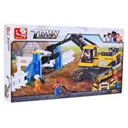 Sluban M38-B0551 Construction-Traxcavator -614 Pieces