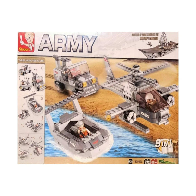 Sluban M38-B0562l 3 in 1 Aircraft Carrier -344 Pcs