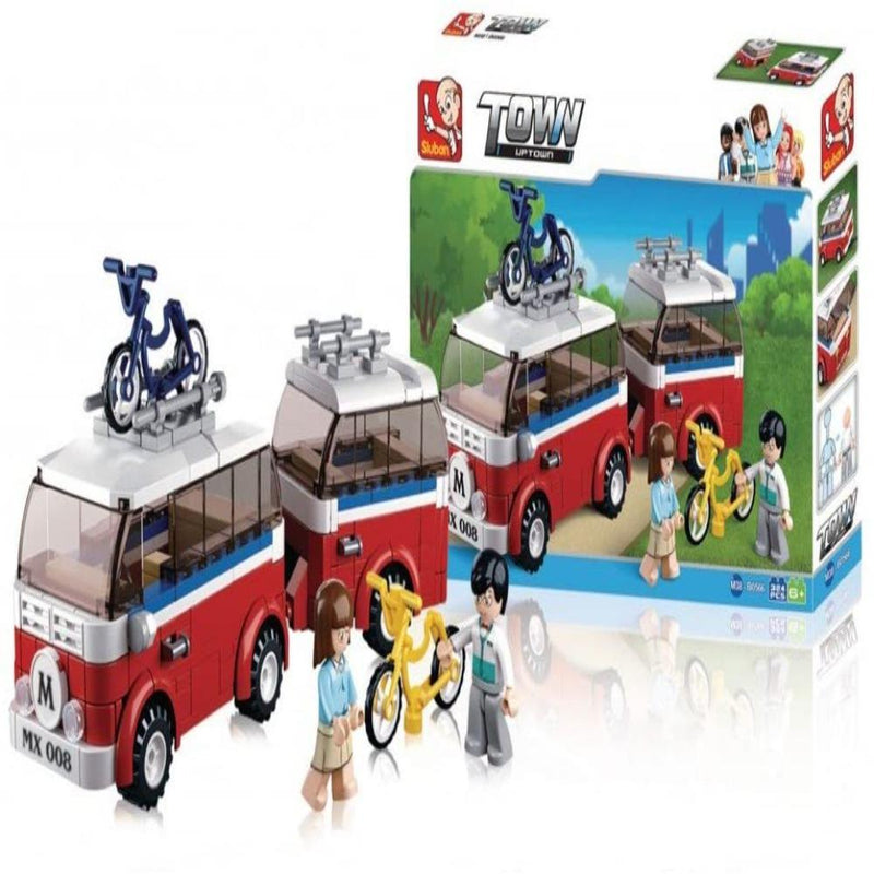 Sluban M38-B0566 Banya & Lemey's Camper Building Blocks Set - 324 Pieces