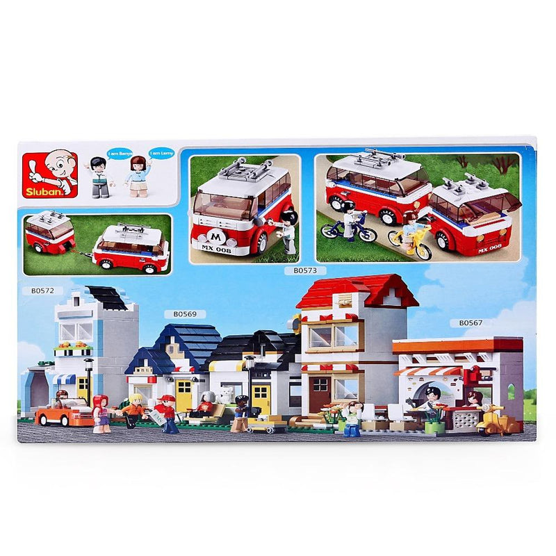 Sluban M38-B0566 Banya & Lemey's Camper Building Blocks Set - 324 Pieces
