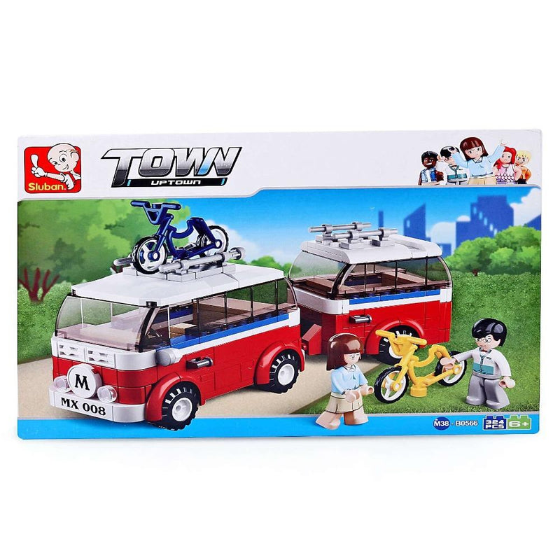 Sluban M38-B0566 Banya & Lemey's Camper Building Blocks Set - 324 Pieces