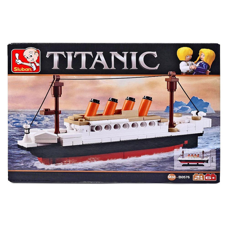 Sluban M38-B0576 Small Titanic Building Construction Set - 194 Pieces
