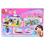 Sluban M38-B0603 Beach Shop Building Construction Set - 180 Pieces
