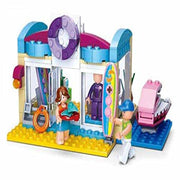 Sluban M38-B0603 Beach Shop Building Construction Set - 180 Pieces