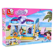 Sluban M38-B0603 Beach Shop Building Construction Set - 180 Pieces