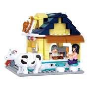 Sluban M38-B0605 Beach Restaurant Building Block Set - 225 Pieces