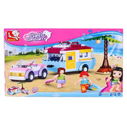 Sluban M38-B0606 Beach Holiday Building Block Set - 272 Pieces
