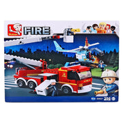 Sluban M38-B0627 Tower Ladder Fire Truck Building Block Set - 394 Pieces