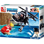 Sluban M38-B0651 Assault Helicopter Building Block Set - 221 Pieces