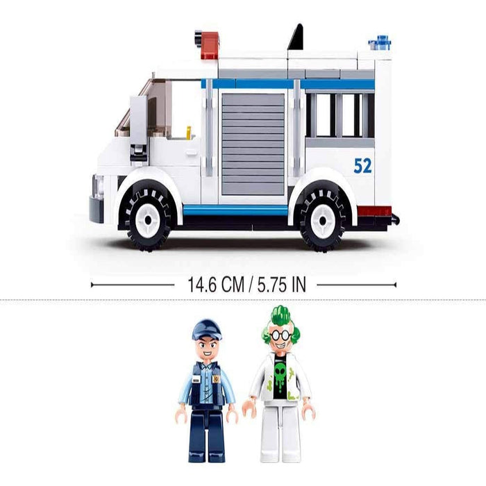 Sluban M38-B0652 Police Escort Vehicle-Construction-Sluban-Toycra