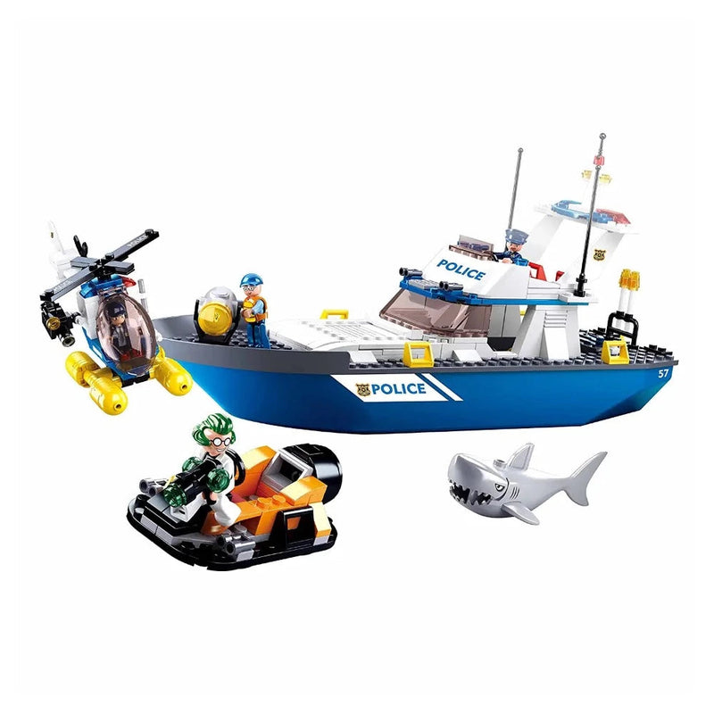 Sluban ‎M38-B0657 Land & Sea Police Building Blocks