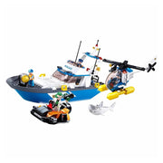 Sluban ‎M38-B0657 Land & Sea Police Building Blocks