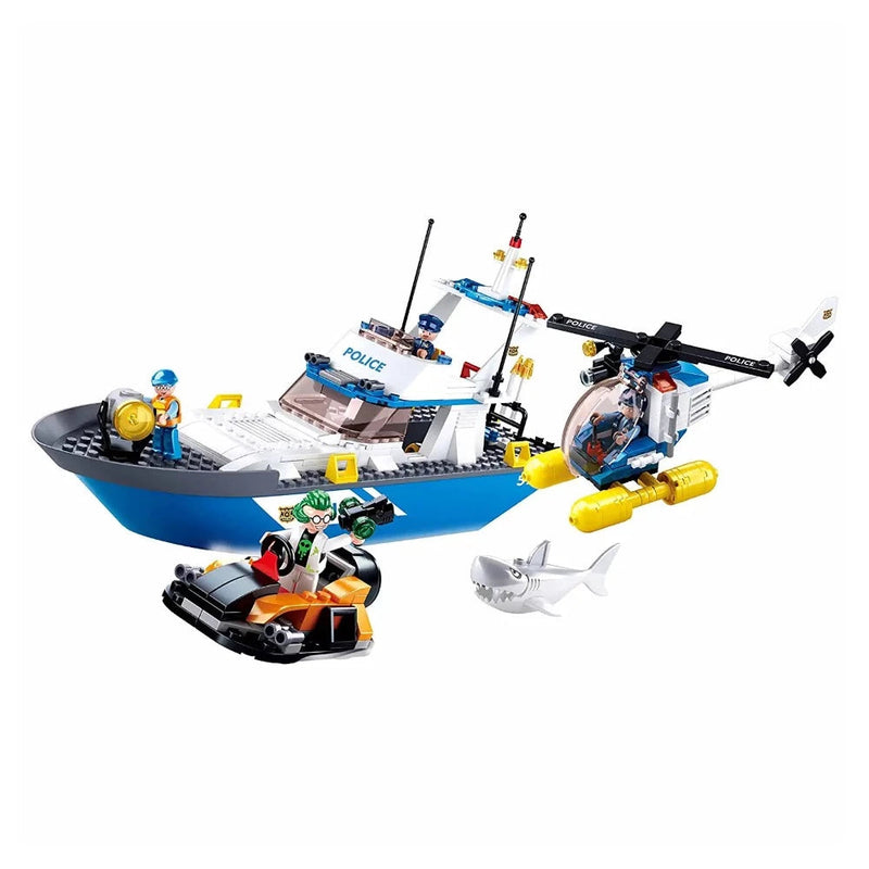 Sluban ‎M38-B0657 Land & Sea Police Building Blocks