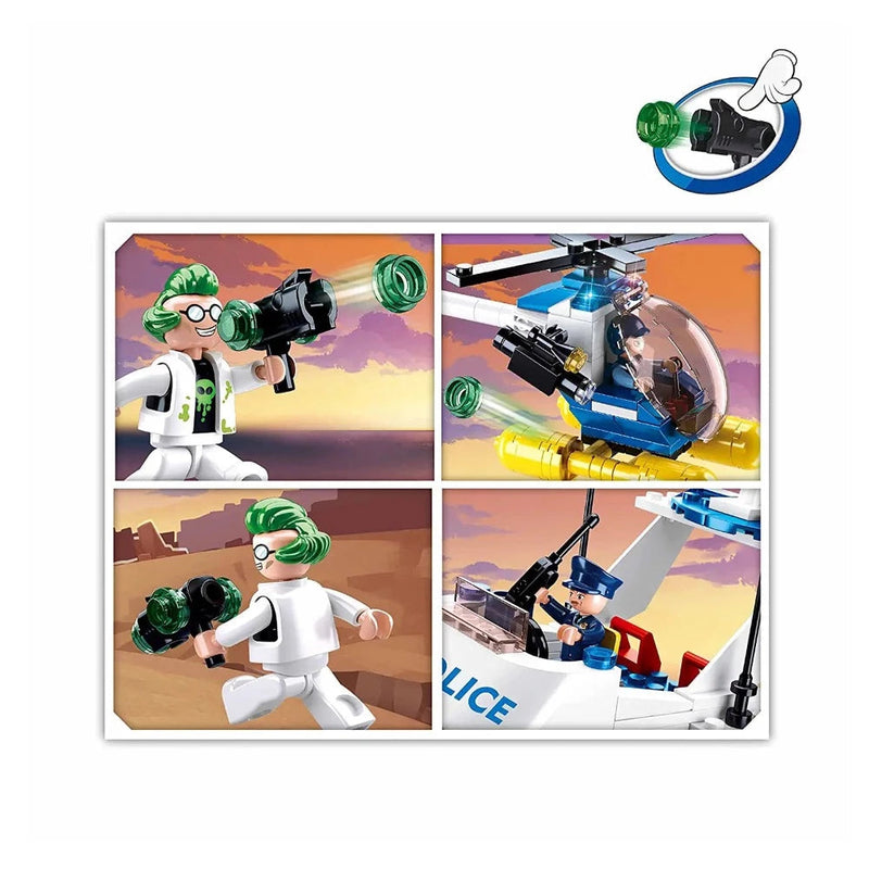 Sluban ‎M38-B0657 Land & Sea Police Building Blocks
