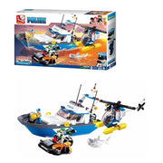 Sluban ‎M38-B0657 Land & Sea Police Building Blocks