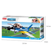 Sluban M38-B0667C Aviation Training Plane