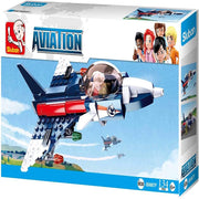 Sluban M38-B0667F Aviation Performance Plane Building Bricks