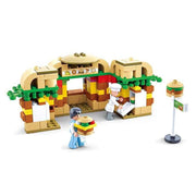 Sluban M38-B0705A Food Court Hamburger Blocks Toy Set - 276 Pieces