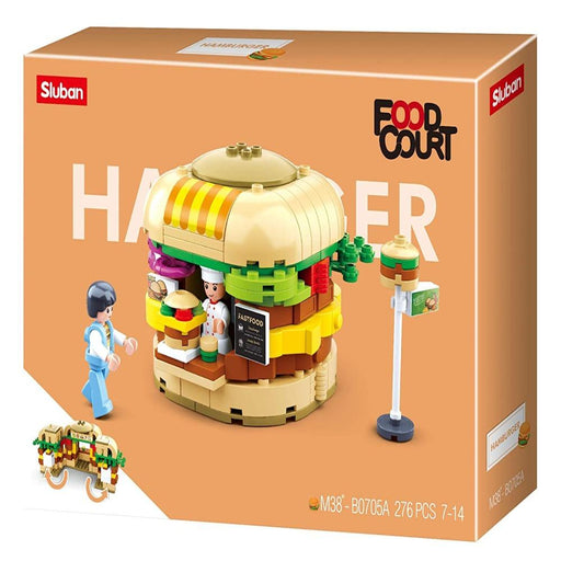 Sluban M38-B0705A Food Court Hamburger Blocks Toy Set - 276 Pieces-Construction-Sluban-Toycra