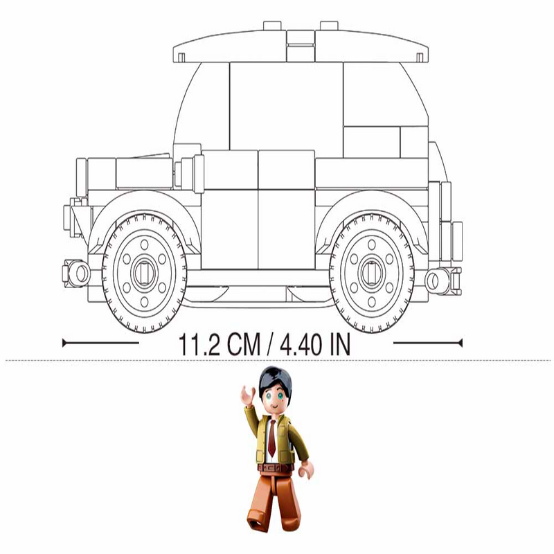 Sluban M38-B0706B Model Bricks Mini Car