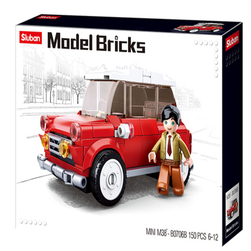 Sluban M38-B0706B Model Bricks Mini Car-Construction-Sluban-Toycra