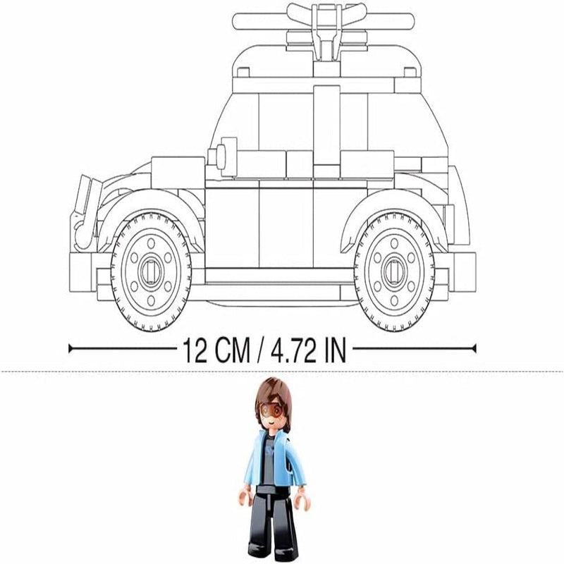 Sluban M38-B0706C Model Bricks Beetle Car