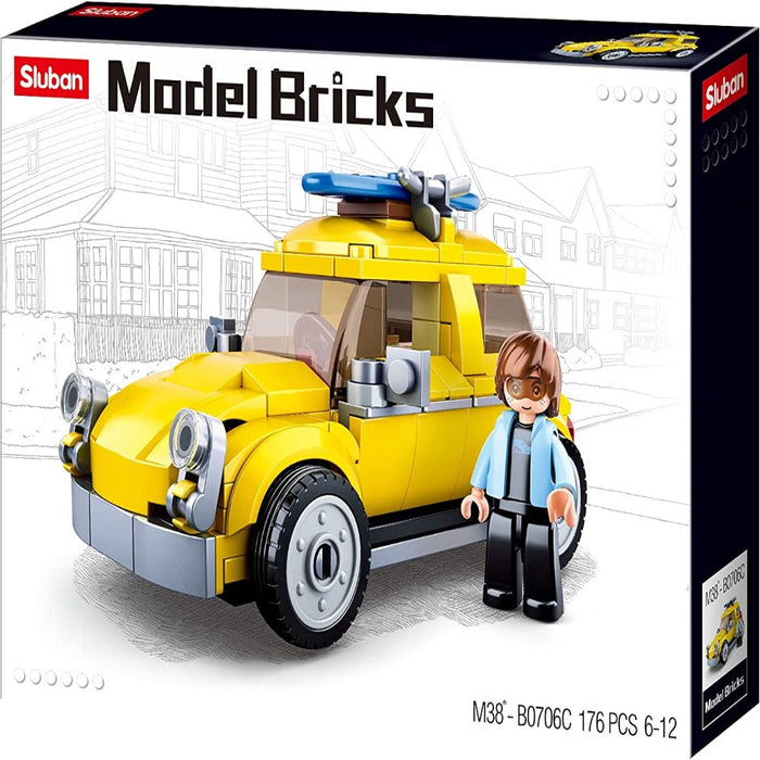 Sluban M38-B0706C Model Bricks Beetle Car-Construction-Sluban-Toycra