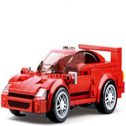 Sluban M38-B0706D Model Bricks F40 Racing Car -163 Piece