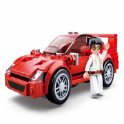 Sluban M38-B0706D Model Bricks F40 Racing Car -163 Piece