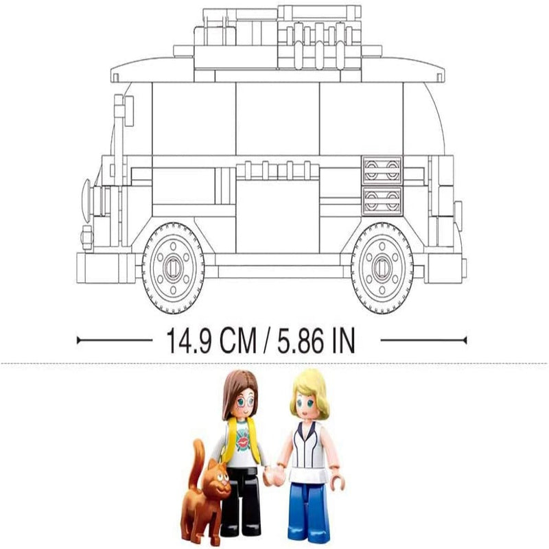 Sluban M38-B0707 Model Bricks T1 Car