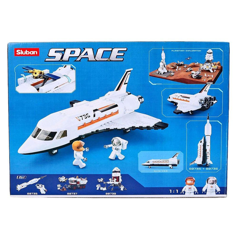 Sluban M38-B0736 Space Shuttle Blocks Toy Set - 231 Pieces