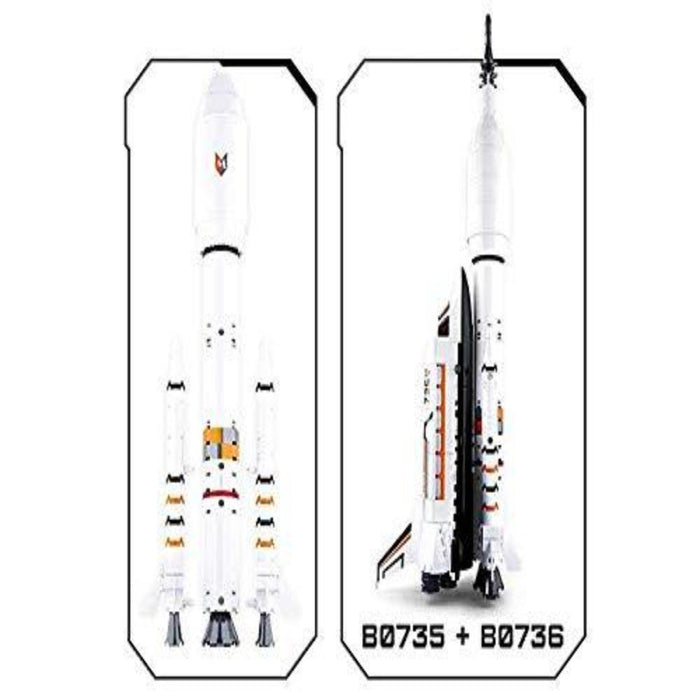 Sluban M38-B0736 Space Shuttle Blocks Toy Set - 231 Pieces-Construction-Sluban-Toycra
