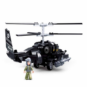 Sluban M38-B0752 Model Bricks Ka-50 Black Shark