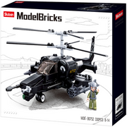 Sluban M38-B0752 Model Bricks Ka-50 Black Shark