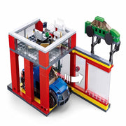 Sluban M38-B0759A Town Automobile Sales Service Shop