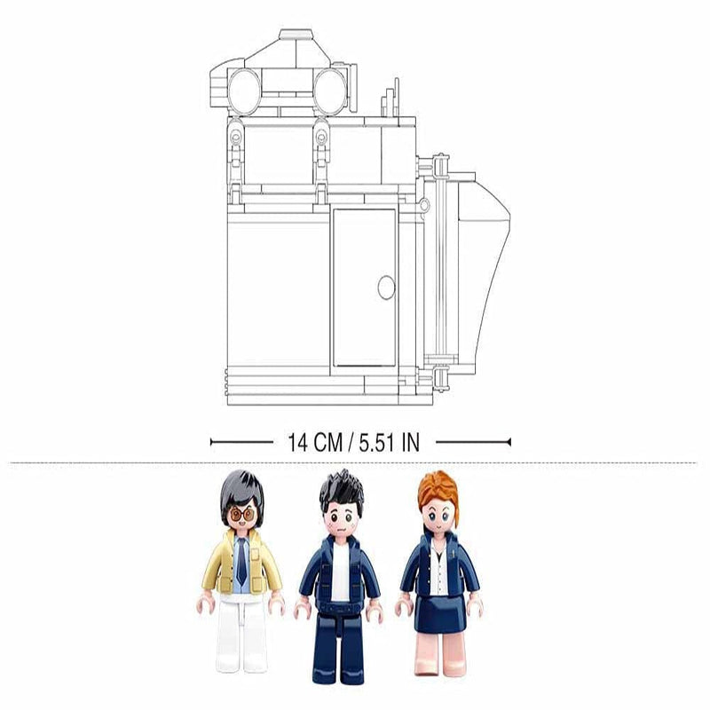Sluban M38-B0759A Town Automobile Sales Service Shop