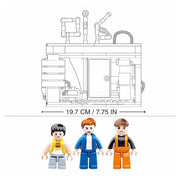 Sluban ‎M38-B0759B Town-Petrol Station Building Blocks