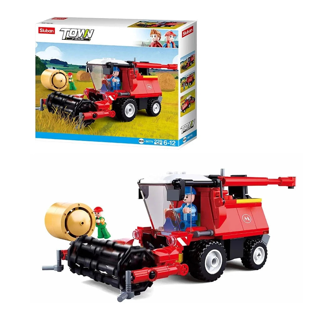 Sluban M38-B0779 Town-Harvester Building Blocks - 229 Pieces
