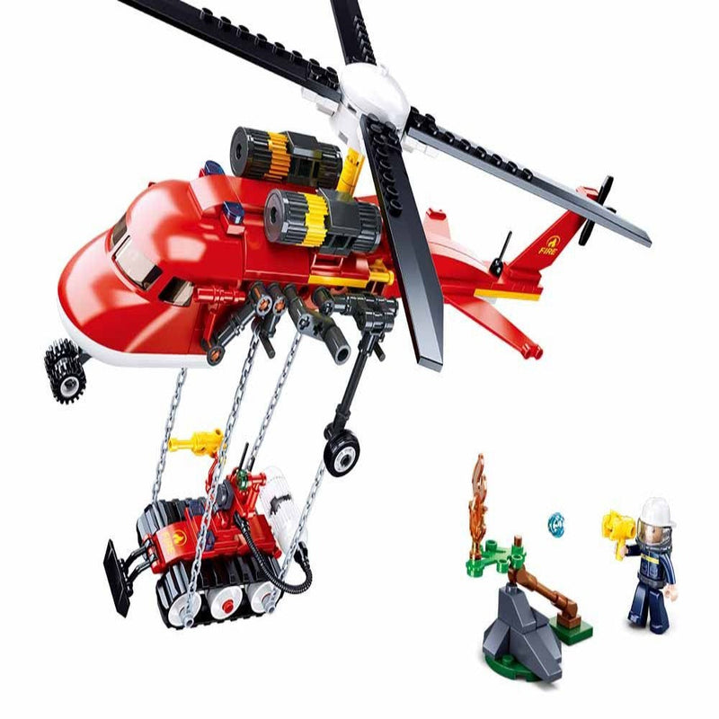 Sluban M38-B0807 Fire-Helicopter