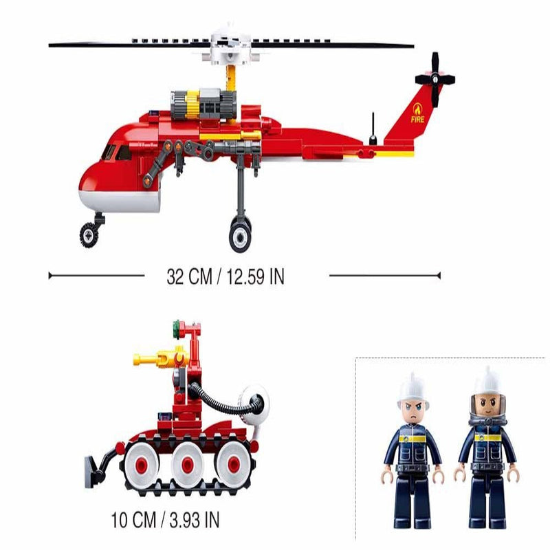 Sluban M38-B0807 Fire-Helicopter