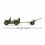 Sluban M38-B0853 WWII Willys Jeep Building Blocks