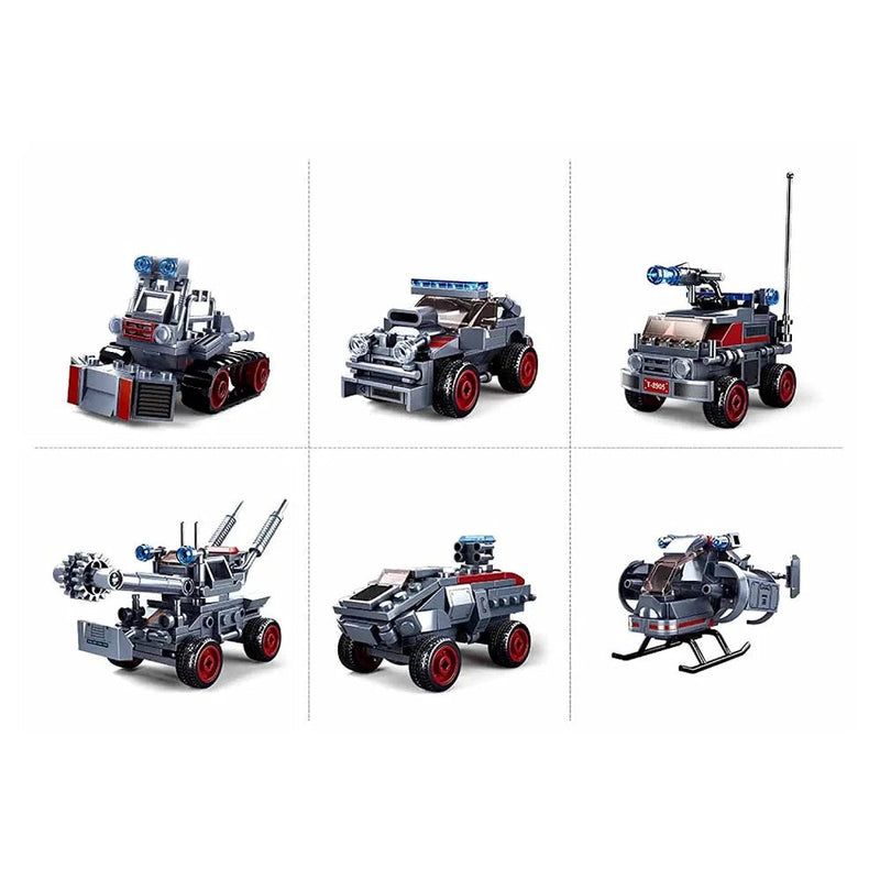 Sluban‎ M38-B0927 Command Vehicle 6 Into 1 Building Blocks