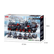 Sluban‎ M38-B0927 Command Vehicle 6 Into 1 Building Blocks