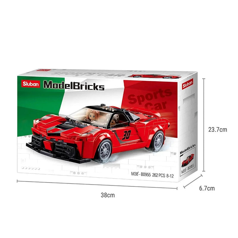 Sluban ‎M38-B0955 Racing Car Building Blocks Kit