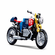 Sluban M38-B0958 Model Bricks Cafe Racer Motorcycle