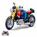 Sluban M38-B0958 Model Bricks Cafe Racer Motorcycle-Construction-Sluban-Toycra
