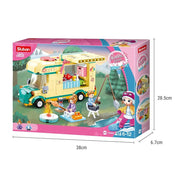 Sluban ‎M38-B0960 Happy Diary Camper Building Blocks