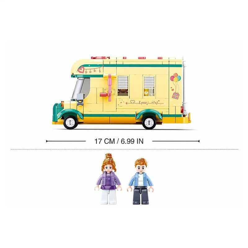 Sluban ‎M38-B0960 Happy Diary Camper Building Blocks